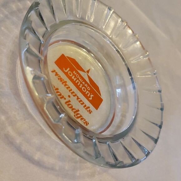 VINTAGE Ashtray Novelty Promo Ashtray Howard Johnsons Motor Lodge and Restaurant - Picture 10 of 12
